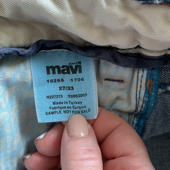 Vintage Mavi bootcut jeans - hand painted - Picture 5 of 5